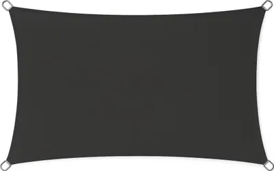 Produktbild von Sonnensegel 3 m x 2 m Dunkelgrau rechteckig Capri wasserabweisend