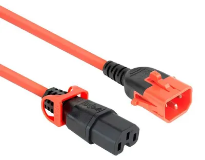 Image de ACT PL0062, 2 m, IEC C14, IEC C15, 250 V, 10 A
