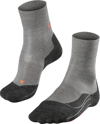 Obrázok produktu pre Dámske bežecké ponožky FALKE RU4 Wool, svetlošedá melírovaná, veľkosť 37–38