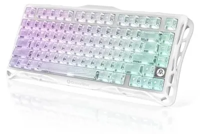 Zdjęcie produktu dla Klawiatura mechaniczna bezprzewodowa 75% rgb dla graczy prezent