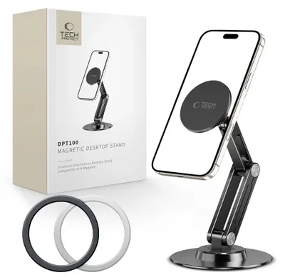 Imagen del producto de Soporte magnético universal Tech-Protect Dpt100 para teléfonos, compatible con Magsafe, color