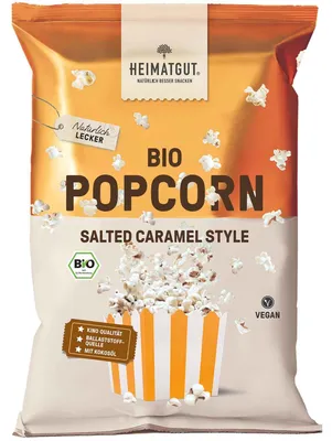 Produktbild von Heimatgut Popcorn Salted Caramel Style 90g