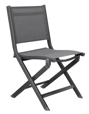 Produktbild von KETTLER Basic Plus Balkonklappstuhl, anthrazit/anthrazit, Aluminium/Outdoorgewebe