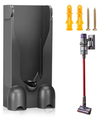 Wandhalterung Ladestation für Dyson V11 V15, ABS-Kunststoff, grau