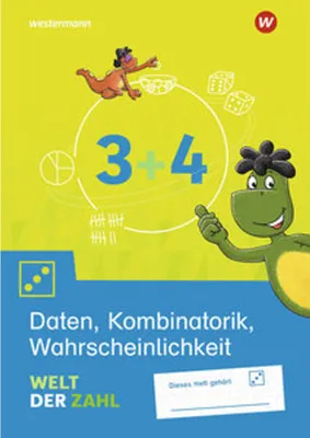 Image de Welt der Zahl - Zusatzmaterial 3/4. Arbeitsheft Daten, Kombinatorik, Wahrscheinlichkeit