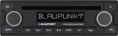 Produktbild von Blaupunkt STOCKHOLM 400 DAB 1DIN mit CD + DAB + Bluetooth