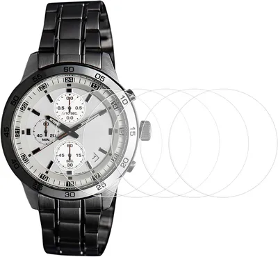 Produktbild von Bildschirmschutz Glas für Smartwatch, 42 mm, 5 Stück, kratzfest