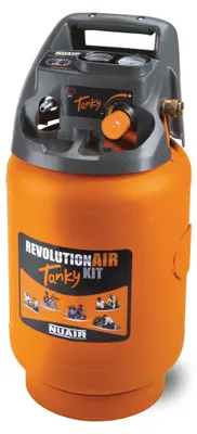 Productafbeelding van Veiling: TANKY - Drukluchttank met manometer - 14 liter - 8 bar