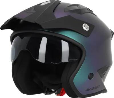 Produktbild von Jet Helm ACERBIS Jet Aria Metallic Mattes Chamäleongrün größe M
