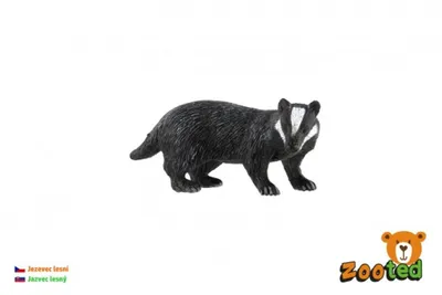 Produktbild von Jezevec lesní zooted plast 8cm v sáčku
