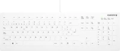 Productafbeelding van Contour Design Active Key AK-C8112, Volledige grootte (100%), Kabel, USB, Schaarmechanisme, QWERTY-indeling, Wit