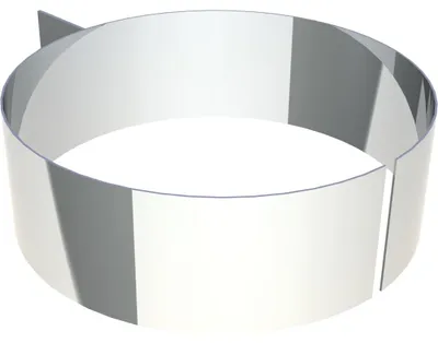 Produktbild von Jeremias DW-FU 200mm Blitzschutzschelle für doppelwandige Edelstahl Abgasanlage Erdung und Potentialausgleich bei Blitzeinschlägen