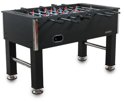 Produktbild von Pegasi Fußballtisch Elite Black - Kickertisch - Fussballtisch - Indoor Tischkicker- Fußball Tischspiel - Fussballtisch Erwachsene - Foosball Table - Schwarz