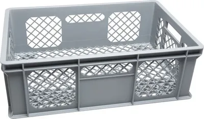 Produktbild von Stapelkorb Eurobox 40 l 600x200x400 mm grau