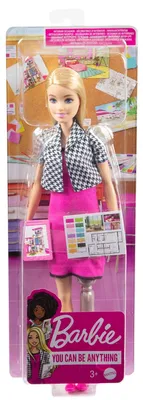 Produktbild von Barbie Karriere Puppe Innenarchitektin Mattel