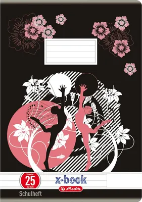 Produktbild von herlitz Schulheft x.book DIN A4 Lineatur 25 / liniert