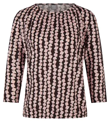 Produktbild von Rabe T-Shirt Rundhals 3/4-Ärmel Rosa Größe 38