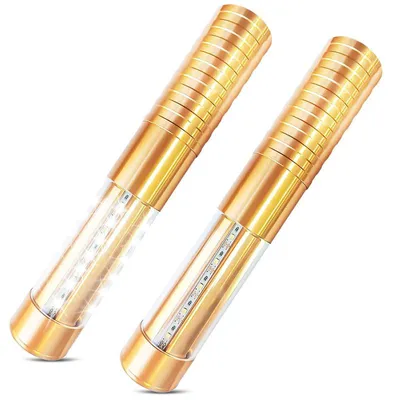 Produktbild von Flaschenservice LED Lichtstab 2er Set USB-C Partylicht Bottle Presenter mit 3 Lichtmodi für Bar Club Hochzeit Konzert Outdoor