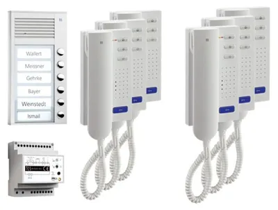 Immagine prodotto di TCS AG TCS pre:pack6 Citofono PPA06-IT/02 Montaggio esterno