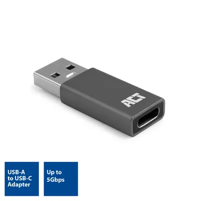Image de Adaptateur Usb-a Mâle Vers Usb-c Femelle