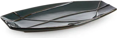 Zdjęcie produktu dla Patera ceramiczna TEO turkusowa 41x20 cm x2