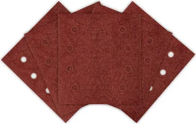 Image de NEO TOOLS Set de papier abrasif P80 5 pces - Système auto-agrippant efficace pour le bois, le métal et le placoplâtre