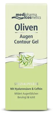 Immagine prodotto di Medipharma Cosmetics Gel contorno occhi all'olio di oliva, 15 ml Gel