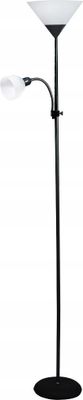 LED Cleo E14+E27 Stehleuchte schwarz
