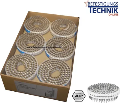 Produktbild von 1875 Haftennägel 2,8x26 Ring rostfrei A2 für Paslode Haftennagler LCP45 / LCP45.1