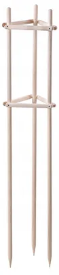 Produktbild von Pflanzenstütze für Bäume und Sträucher - Dreieck-Pfahl - druckimprägniertes Holz - stabil - 130 cm
