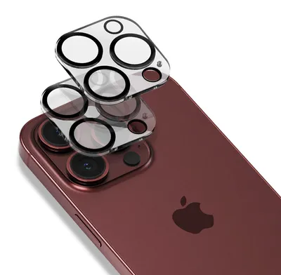 Produktbild von Kameraschutzglas für iPhone 16 Pro / Max, Whitestone CLenZ Camera Protector, 1 Stück