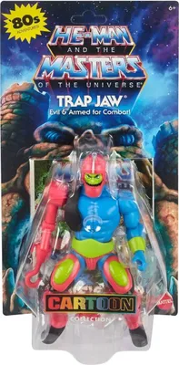 Produktbild von Mattel HYD28 - He-Man and the Masters of the Universe - Actionfigur, 14 cm, Trap Jaw