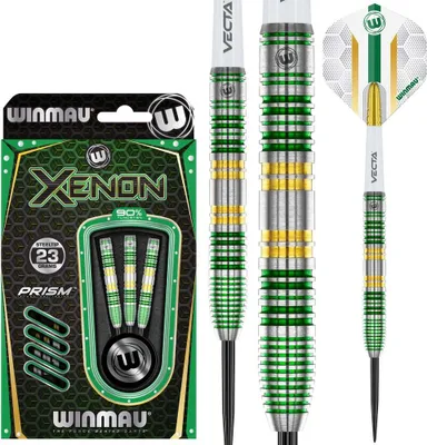 Produktbild von Winmau Xenon Dartpfeile mit 90 % Wolfram und Stahlspitze