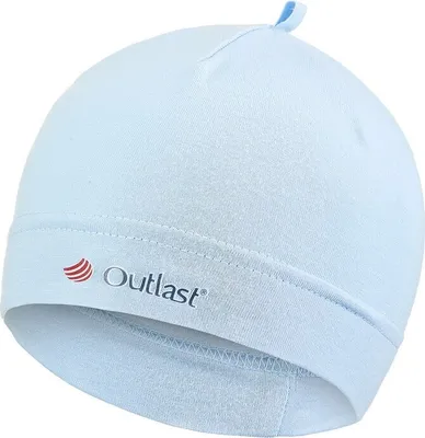 Produktbild von Säuglingsmütze dünn Outlast® - hellblau, 1 | 36-38 cm