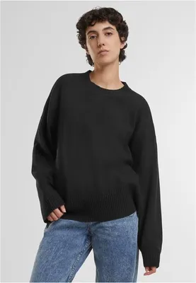 Obrázek produktu pro Dámský svetr Urban Classics Ladies Soft Oversized Sweater black - S