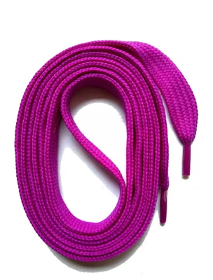 Produktbild von SNORS Schnürsenkel flach - PURPLE - 6mm - 90cm