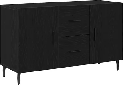 Produktbild von Sideboard Schwarz Eichen-Optik 100 x 36 x 60 cm Holzwerkstoff