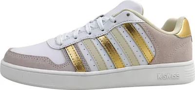Produktbild von K-Swiss Pallisades Damen Schnürer in Weiß, Größe 3.5
