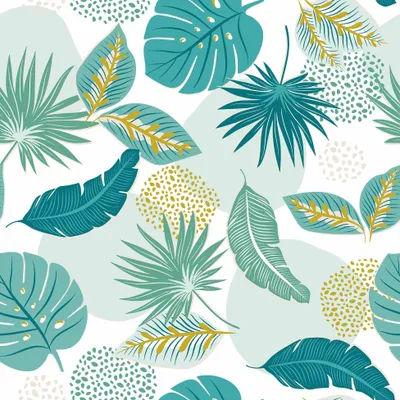 Tischdecke 140x240 cm Plantania blau PVC