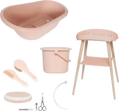 Obrázek produktu pro BÉBÉ-JOU Sada koupací Bébé-jou Sense 7 dílná Pale Pink
