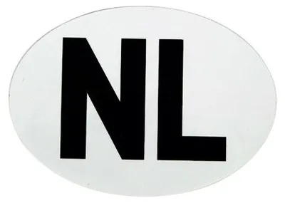 Produktbild von Carpoint NL Aufkleber Weiß 112x80mm 20 Stück