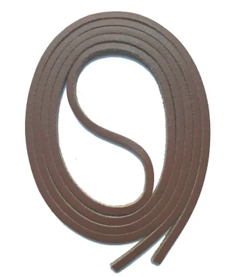 Produktbild von SNORS Ledersenkel - DUNKELBRAUN - 3mm - echtes Leder