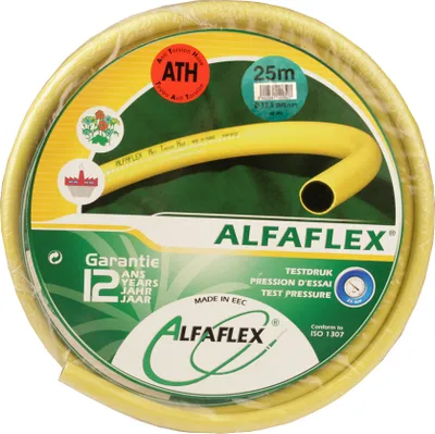 Artikelbild 1 von 'Alfaflex Schlauch Ø 12,7 mm (1/2'), gelb, 25 m' aus der Kategorie Tauchpumpen