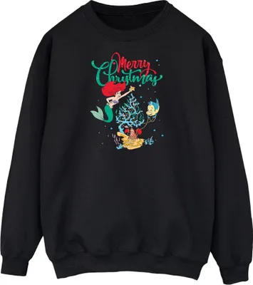 Produktbild von Disney - "Merry Christmas" Sweatshirt für Herren BI48803 (XL) (Schwarz)