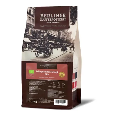 Productafbeelding van Berliner Kaffeerösterei - Ethiopië Bench Maji, biologisch (250g / hele bonen)