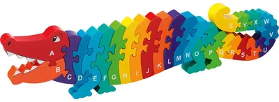 Immagine prodotto di Puzzle «Coccodrillo A-Z».