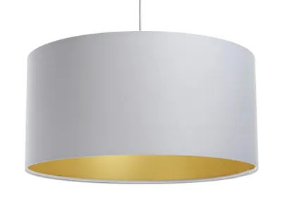 Zdjęcie produktu dla Lampa wisząca MODERN 70 szara/złoty mat