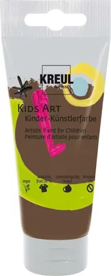 Image de KREUL Kids Art peinture artistique pour enfants 75 ml brun foncé