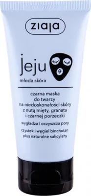 Obrázok produktu pre Ziaja, Čierna Kúra na Tvár s Extraktom z Južného Ostrova Jeju, 50 ml