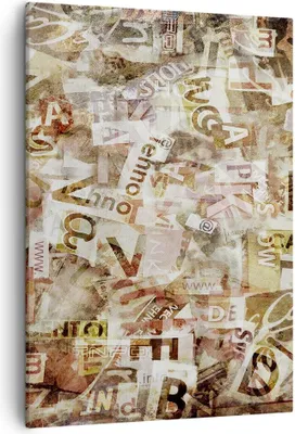 Produktbild von Bild auf Leinwand - Leinwandbild - Einteilig - Graffiti modern - 50x70cm - Wand Bild - Wanddeko - Wandbilder - Leinwanddruck - Kunstdruck - Wanddekoration - Leinwand bilder - Wandbild - PA50x70-3549